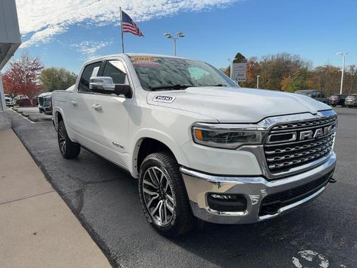 White 2026 RAM 1500 Limited