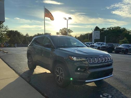 Gray 2026 Jeep Compass Limited