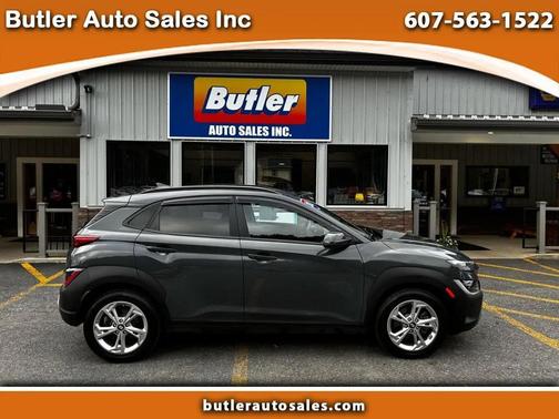 Gray 2023 Hyundai KONA SEL AWD