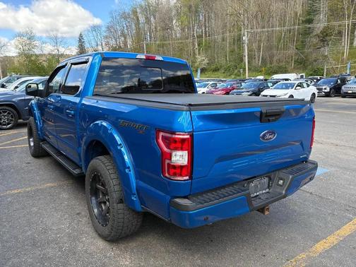 Blue 2020 Ford F-150 XLT
