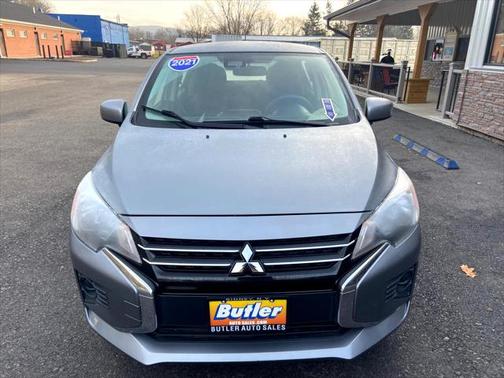 Mercury Gray Metallic 2021 Mitsubishi Mirage ES