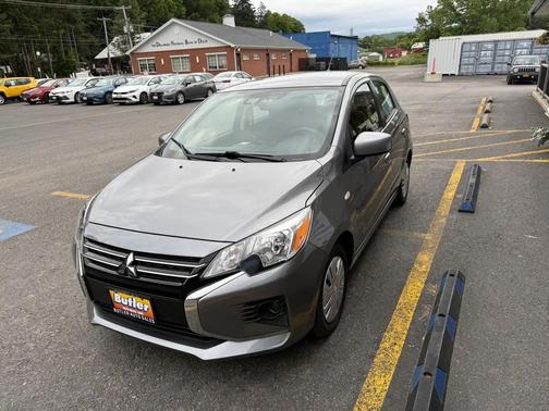 Mercury Gray Metallic 2021 Mitsubishi Mirage ES