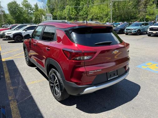 Crimson Metallic 2025 Chevrolet Trailblazer LT