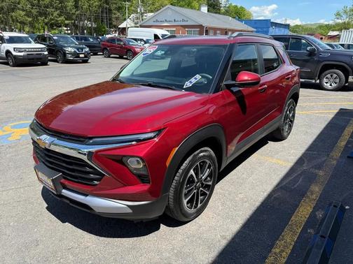 Crimson Metallic 2025 Chevrolet Trailblazer LT