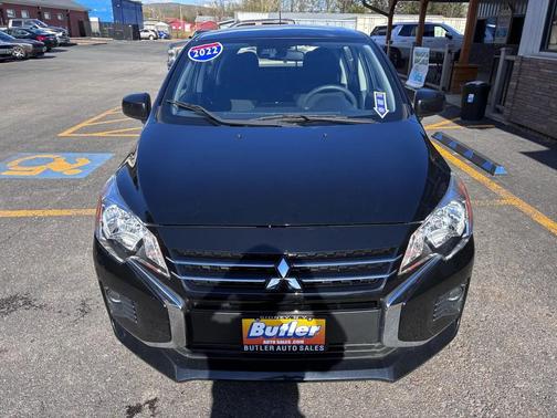 Mystic Black Metallic 2022 Mitsubishi Mirage ES