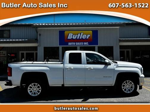 Summit White 2018 GMC Sierra 1500 SLE