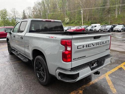 Gray 2024 Chevrolet Silverado 1500 Custom