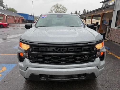 Gray 2024 Chevrolet Silverado 1500 Custom