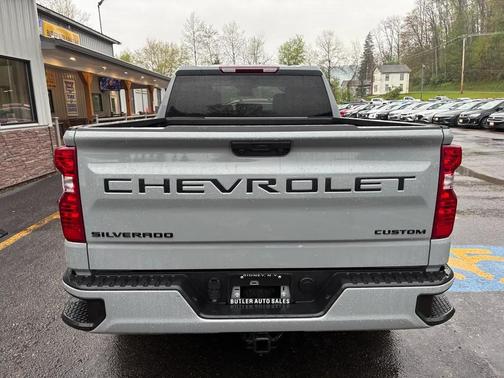 Gray 2024 Chevrolet Silverado 1500 Custom