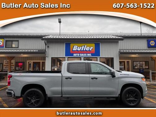 Gray 2024 Chevrolet Silverado 1500 Custom