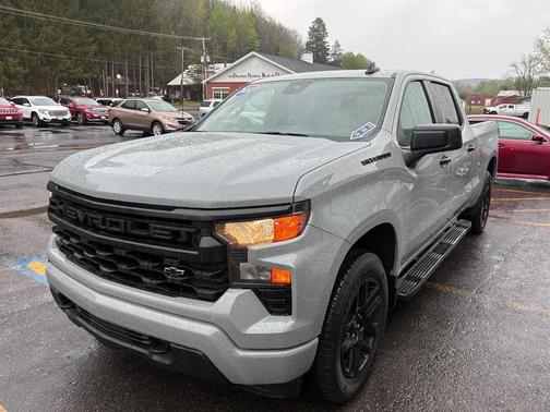 Gray 2024 Chevrolet Silverado 1500 Custom