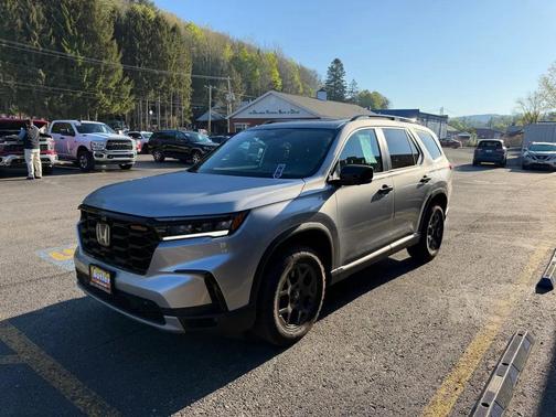 Lunar Silver Metallic 2025 Honda Pilot TrailSport