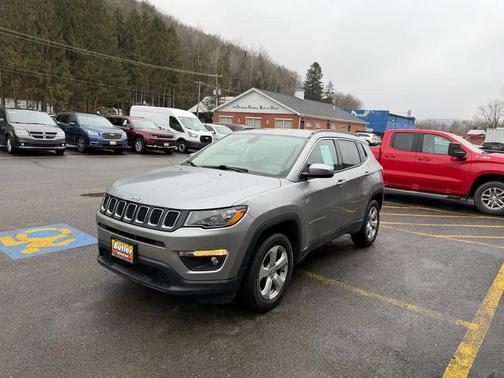 Billet Silver Metallic Clearcoat 2021 Jeep Compass Latitude