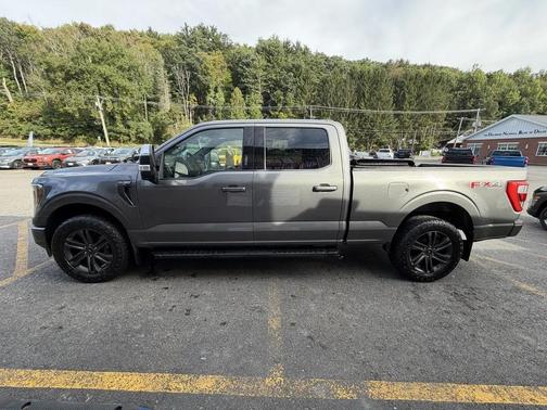 Gray 2022 Ford F-150 Lariat