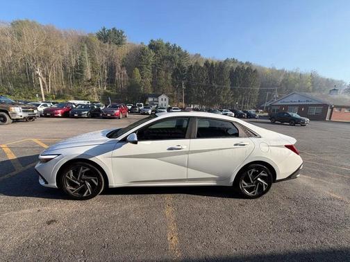 Serenity White 2024 Hyundai ELANTRA SEL