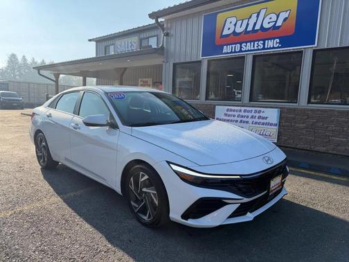 Serenity White 2024 Hyundai ELANTRA SEL