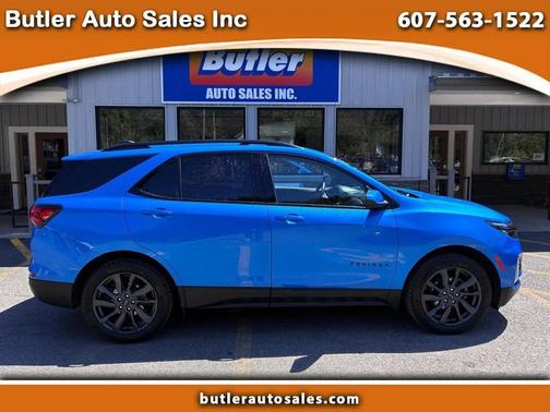 Riptide Blue Metallic 2024 Chevrolet Equinox AWD RS