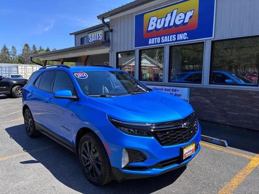 Riptide Blue Metallic 2024 Chevrolet Equinox AWD RS