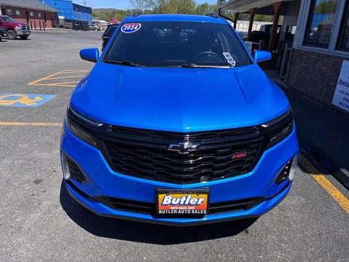 Riptide Blue Metallic 2024 Chevrolet Equinox AWD RS