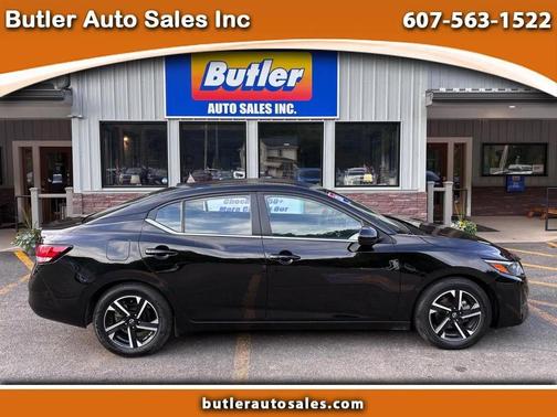 Super Black 2024 Nissan Sentra SV