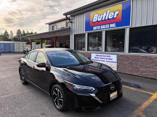 Super Black 2024 Nissan Sentra SV