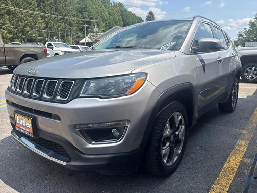 Billet Silver Metallic Clearcoat 2019 Jeep Compass Limited