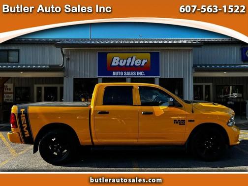 Yellow 2019 RAM 1500 Tradesman