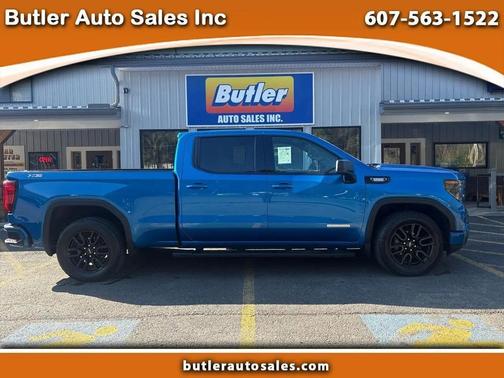 Blue 2024 GMC Sierra 1500 Elevation