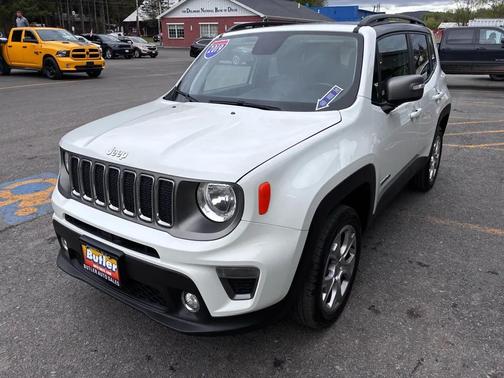Alpine White Clearcoat 2019 Jeep Renegade Limited