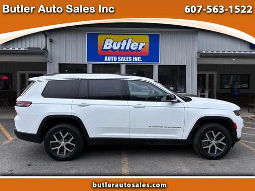 Bright White Clearcoat 2023 Jeep Grand Cherokee L Limited