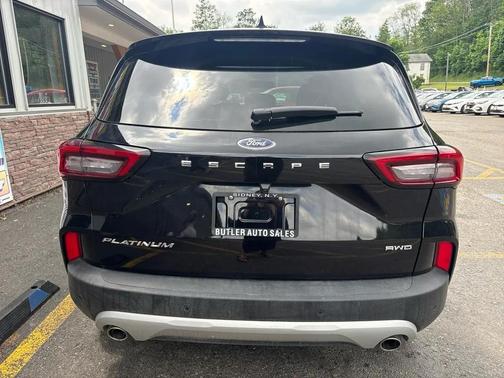 Agate Black Metallic 2025 Ford Escape Platinum