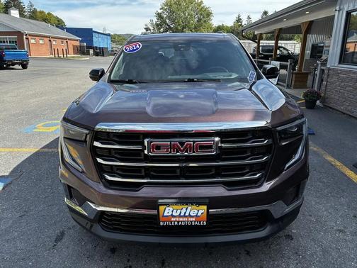Purple 2024 GMC Acadia Elevation