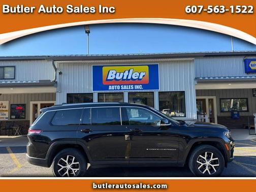 Diamond Black Crystal Pearlcoat 2023 Jeep Grand Cherokee L Limited