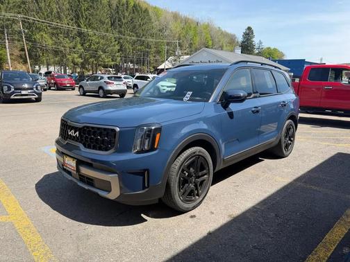 Midnight Lake Blue 2023 Kia Telluride EX X-Line