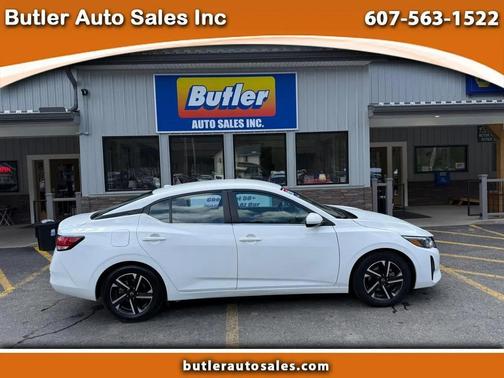 White 2024 Nissan Sentra SV