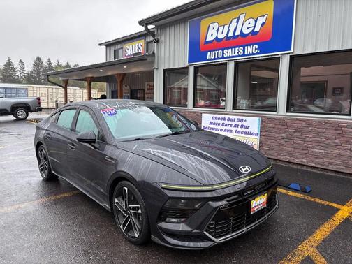 Carbon Blue 2024 Hyundai SONATA N Line