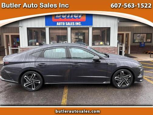 Carbon Blue 2024 Hyundai SONATA N Line