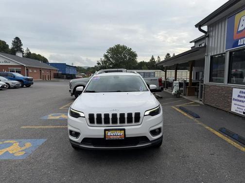 Bright White Clearcoat 2020 Jeep Cherokee Limited
