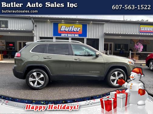 Olive Green Pearlcoat 2021 Jeep Cherokee Limited