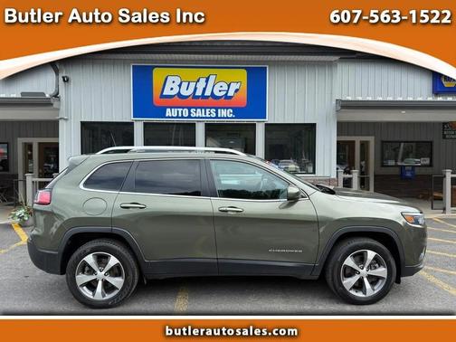 Olive Green Pearlcoat 2021 Jeep Cherokee Limited