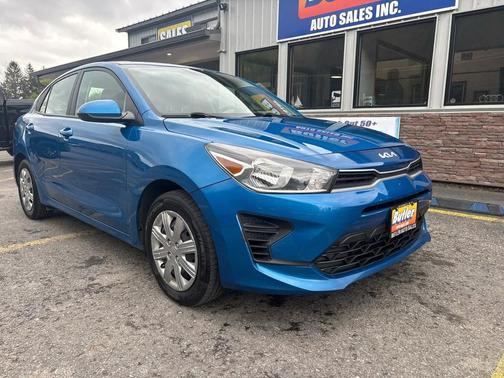 Sporty Blue 2022 Kia Rio S