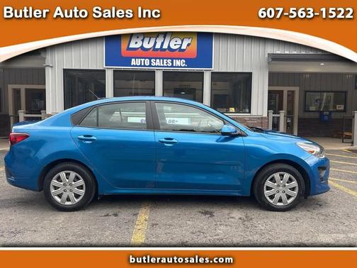 Sporty Blue 2022 Kia Rio S