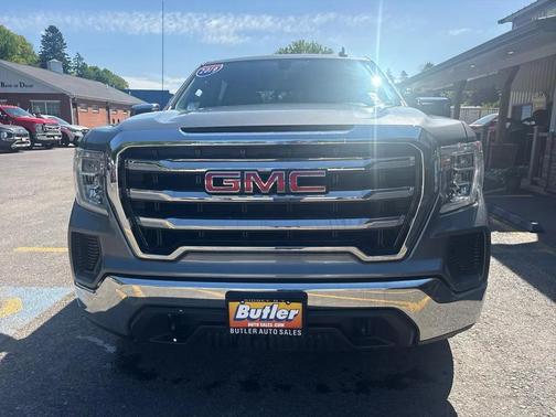 Pacific Blue Metallic 2019 GMC Sierra 1500 SLE