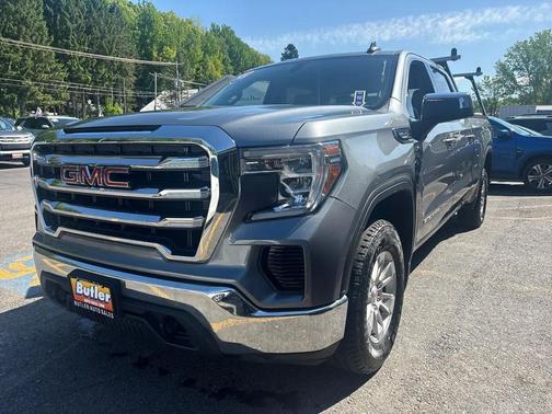 Pacific Blue Metallic 2019 GMC Sierra 1500 SLE