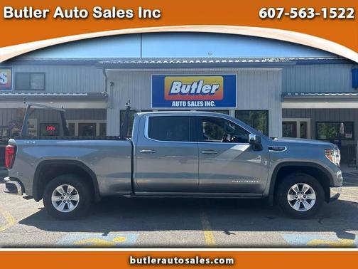 Pacific Blue Metallic 2019 GMC Sierra 1500 SLE