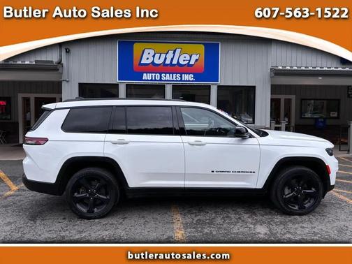 Bright White Clearcoat 2023 Jeep Grand Cherokee L Altitude