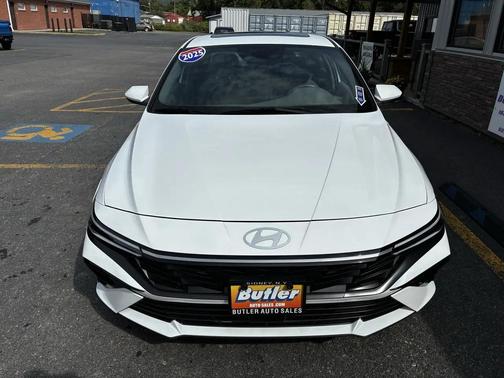 Serenity White 2025 Hyundai ELANTRA SEL