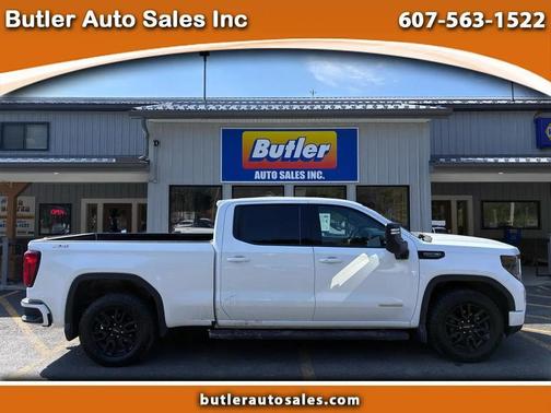 Summit White 2023 GMC Sierra 1500 Elevation