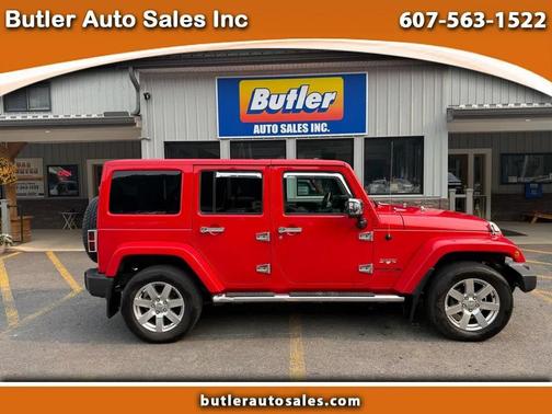 Firecracker Red Clearcoat 2018 Jeep Wrangler JK Unlimited Sahara