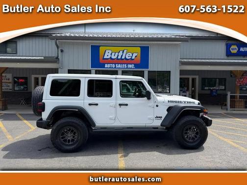Bright White Clearcoat 2022 Jeep Wrangler Unlimited Sport